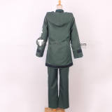 Girls' Last Tour Shoujo Shuumatsu Ryokou Chito Yuuri Green Military Uniform Cosplay Costume