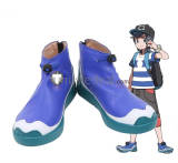 Pokemon Sun and Moon Heroine Selene Elio Cosplay Shoes Boots