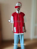 Pokemon Trainer Red Cosplay Costumes