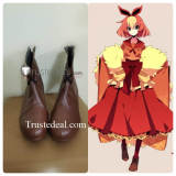 Pokemon Gijinka Tyranitar Flareon Cosplay Shoes Boots