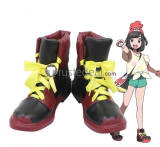 Pokemon Sun and Moon Heroine Selene Elio Cosplay Shoes Boots