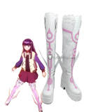 Twin Star Exorcists Sousei no Onmyouji Benio Adashino Byakurin Toki Black White Impurity Cosplay Boots Shoes