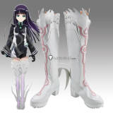 Twin Star Exorcists Sousei no Onmyouji Benio Adashino Byakurin Toki Black White Impurity Cosplay Boots Shoes