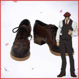 Blood Blockade Battlefront Kekkai Sensen Leonardo Watch Klaus Von Reinherz Cosplay Boots Shoes