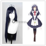 Tsuki ni Yorisou Otome no Sahou Asahi Kokura Sakurakoji Luna Saika Styled Silver Cosplay Wig