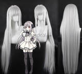 Tsuki ni Yorisou Otome no Sahou Asahi Kokura Sakurakoji Luna Saika Styled Silver Cosplay Wig