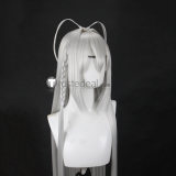 Tsuki ni Yorisou Otome no Sahou Asahi Kokura Sakurakoji Luna Saika Styled Silver Cosplay Wig