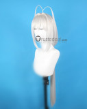 Tsuki ni Yorisou Otome no Sahou Asahi Kokura Sakurakoji Luna Saika Styled Silver Cosplay Wig