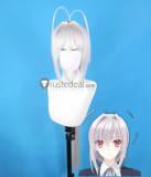 Tsuki ni Yorisou Otome no Sahou Asahi Kokura Sakurakoji Luna Saika Styled Silver Cosplay Wig