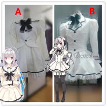 Tsuki ni Yorisou Otome no Sahou Asahi Kokura Sakurakoji Luna Saika Uniform Cosplay Costume