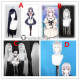 Tsuki ni Yorisou Otome no Sahou Asahi Kokura Sakurakoji Luna Saika Styled Silver Cosplay Wig