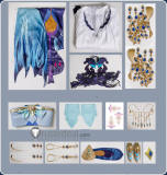 Onmyoji Kujaku Myouou Cosplay Costume