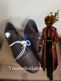 Limbus Company Don Quixote Yuri Dante W Corp. L3 Cleanup Agent Hong Lu Cosplay Shoes Boots