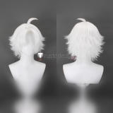White Green Short Cosplay Wig