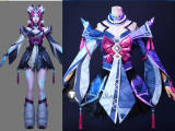 League of Legends LOL Snow Moon Ahri Cosplay Costume