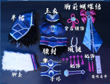 League of Legends LOL Snow Moon Ahri Cosplay Costume