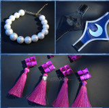 League of Legends LOL Snow Moon Ahri Cosplay Costume