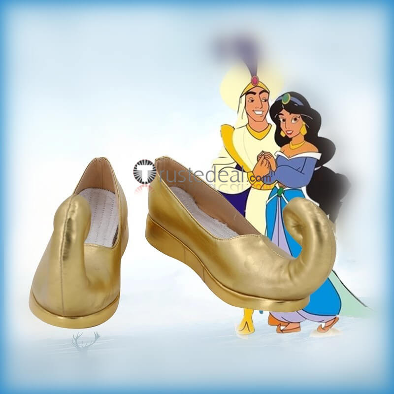 Aladdin Disney Princess Jasmine Prince Aladdin Cosplay Boots Shoes