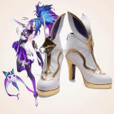 League of Legends Star Guardian Akali Seraphine Kaisa Cosplay Boots Shoes