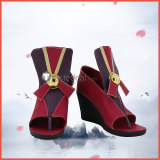 League of Legends Ahri Pink Foxfire Cosplay Shoes Boots