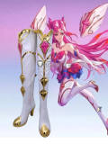 League of Legends Star Guardian Akali Seraphine Kaisa Cosplay Boots Shoes