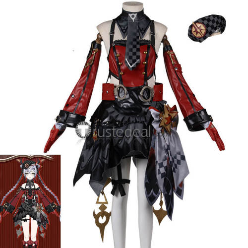 Genshin Impact Fontaine Goth Girl  Daily Meropide M Cosplay Costume 2