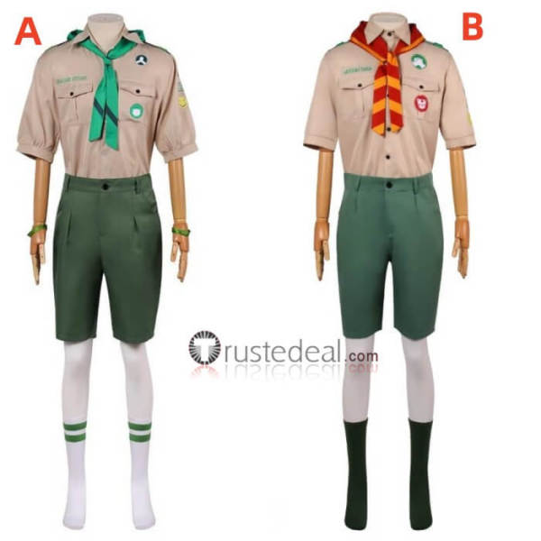 Camp Buddy Keitaro Nagame Taiga Akatora Cosplay Costume