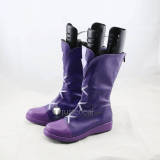 Commission League of Legends LOL Challenger Ahri Midnight Arcade Cosplay Boots Shoes