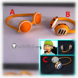 One Piece Usopp Headset Glasses Nefertari Vivi Hairpiece Cosplay Props Accessory