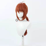 Rurouni Kenshin Himura Kenshin Brown Orange Styled Cosplay Wig