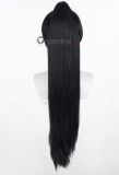 Valorant Jett Wushu Sage Viper Agents Skye Silver White Ponytail Black Cosplay Wig
