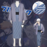 Blue Lock Hyoma Chigiri Meguru Bachira Yoichi Isagi Rin Itoshi Reo Seishiro Kimono Yukata Cosplay Costume