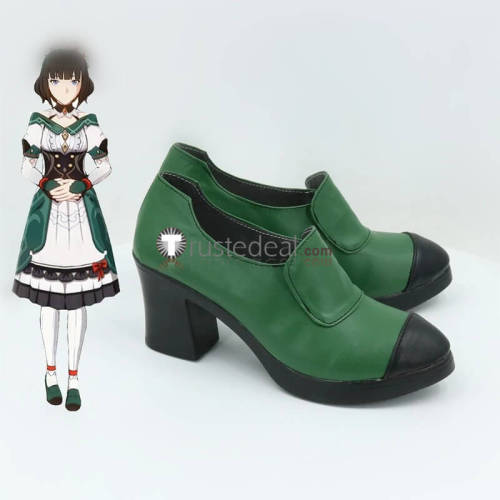 Genshin Impact Katheryne Arlecchino Ningguang Orchid's Evening Gown Pantalone Cosplay Shoes Boots