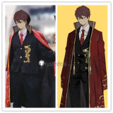 Library Of Ruina Liu Association Section 1 Xiao Section 2 Lowell Mei Miris Red Uniform Cosplay Costume