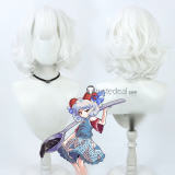 Touhou Project Kagiyama Hina Yuuma Toutetsu White Green Cosplay Wig
