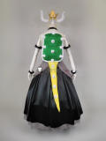 Super Mario Bros Bowsette Princess Bowser Turtle Shell Crown Horns Black Cosplay Costume 1