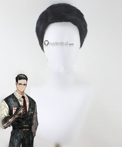 Limbus Company Meursault Kromer Heathcliff Wild Hunt Heathcliff Styled Cosplay Wig