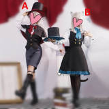 Genshin Impact Lyney and Lynette Twins Young Cosplay Costume