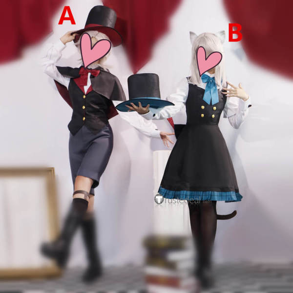 Genshin Impact Lyney and Lynette Twins Young Cosplay Costume