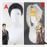 Limbus Company Meursault Kromer Heathcliff Wild Hunt Heathcliff Styled Cosplay Wig