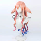 League of Legends LOL Lillia Shan Hai Scrolls Pink Cosplay Wig Ears