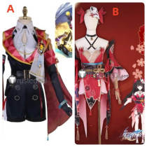 Honkai Star Rail Topaz Hanabi Cosplay Costume