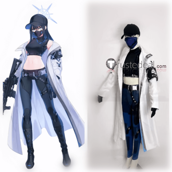 Blue Archive Joumae Saori Overcoat Cosplay Costume