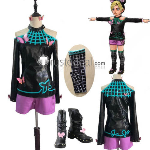 JoJo's Bizarre Adventure Eyes of Heaven Jolyne Cujoh Young Cosplay Costume