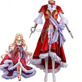 The Legend of Heroes Trails of Cold Steel Laura S Arseid Princess Alfin Reise Arnor Red Cosplay Costume