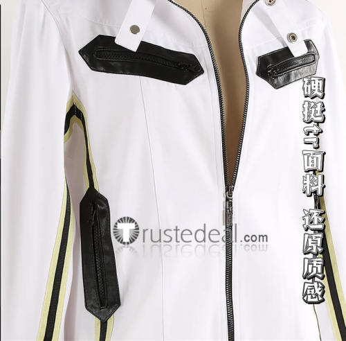 Kamen Rider BLACK RX Kohtaro Minami Koh-Taroh Minami White Black Jacket Cosplay Costume