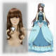 UN-GO Rie Kaishou Brown Curly Cosplay Wig