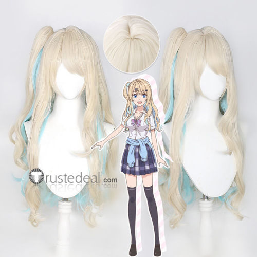 Kimizero You Were Experienced I Was Not Our Dating Story Runa Shirakawa Ryuuto Kashima Brown Cosplay Wig