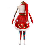 League of Legends LOL Ambitious Elf Jinx Christmas Officer Caitlyn Cosplay Costume