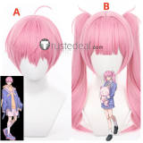 Link Click Li Tianchen Li Tianxi Pink Cosplay Wig Heart Wings Hair Accessories